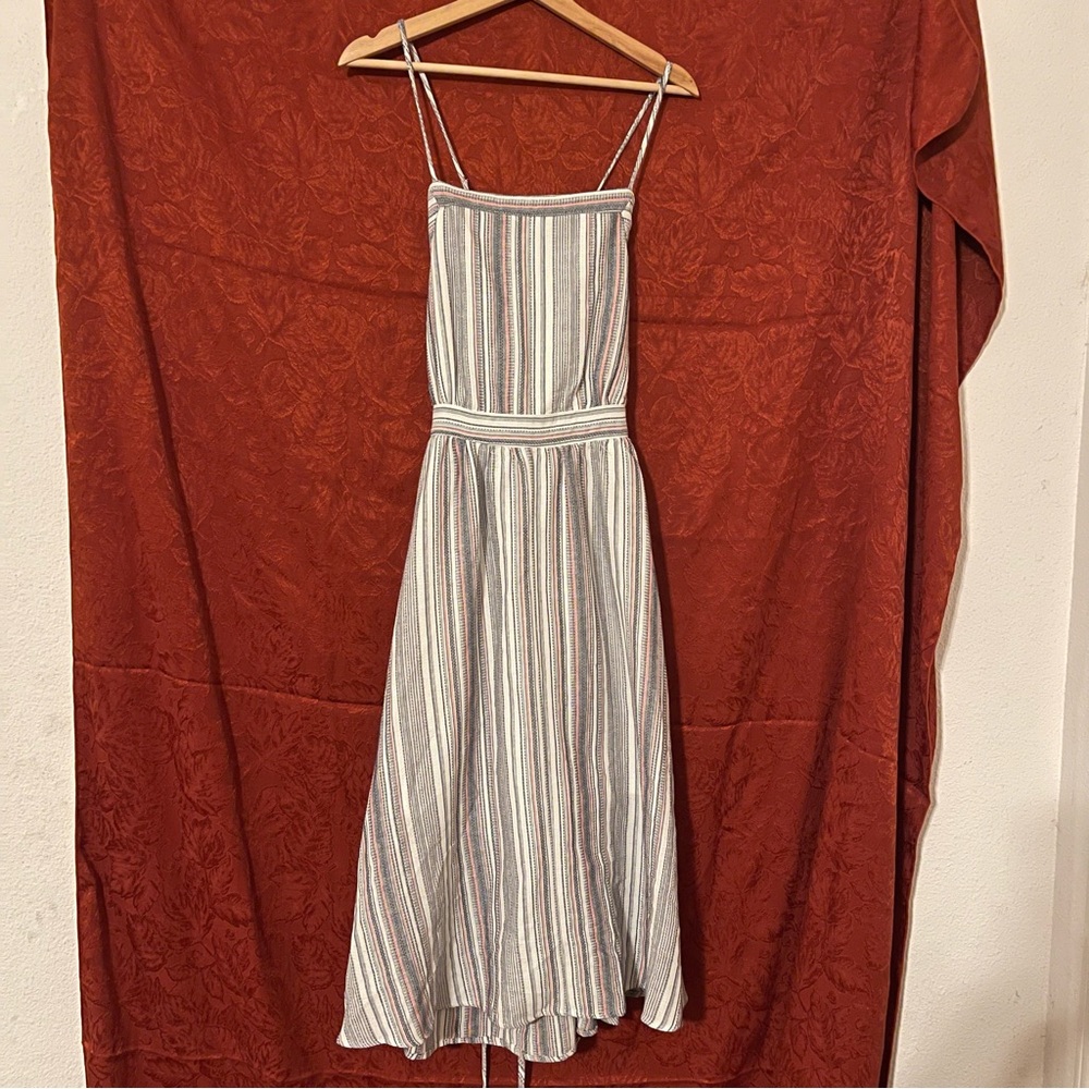 Fashion On Earth Striped Womens Dress Size Large
